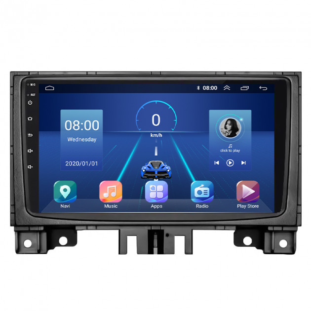 Штатная магнитола Lesko для Volkswagen Crafter I Рестайлинг 2011-2017 экран 9" 6/128Gb 4G Wi-Fi GPS Top