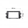 Рамка переходная для Suzuki SX4 2007-2013 Fiat Sedici 2006-2014 (3890) 9"