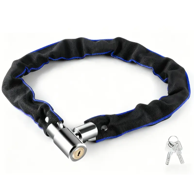 Велосипедний ланцюговий замок Xunting black