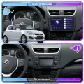 Штатная магнитола Lesko для Suzuki Swift IV Рестайлинг 2013-2017 экран 9" 2/32Gb 4G Wi-Fi GPS Top