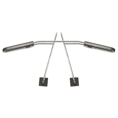 Автомобильная вешалка 11568 (11569) для верхней одежды на подголовник плечики Carbon Black