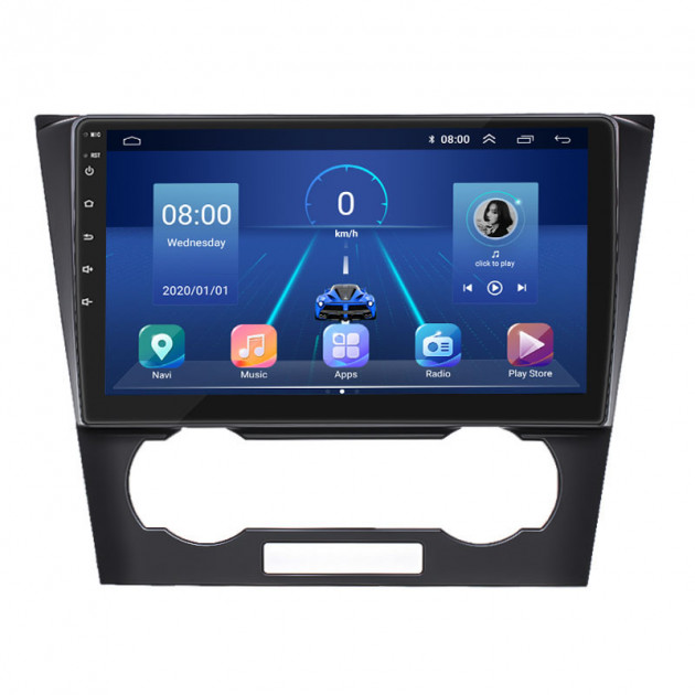 Штатная магнитола Lesko для Chevrolet Epica V250 2006-2009 экран 9" 6/128Gb 4G Wi-Fi GPS Top