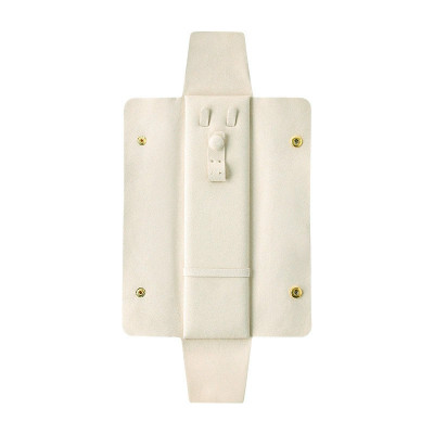 Дорожный футляр Casegrace SP-01345 органайзер для украшений и ювелирных изделий для путешествий White