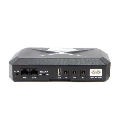 ИБП Andes 18DCP	UPS для WI-Fi роутера 5V 9V 12V 10400 mAh с защитой от короткого замыкания