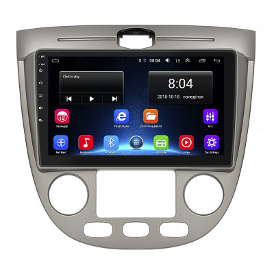 Штатная магнитола Lesko для Chevrolet Nubira Auto AC 2003-2010 экран 9" 2/32Gb Wi-Fi GPS Base