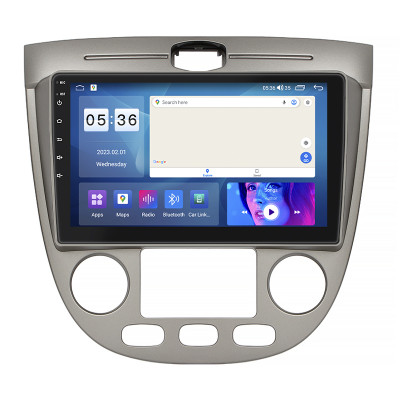 Штатная магнитола Lesko для Chevrolet Nubira Auto AC 2003-2010 экран 9" 4/64Gb CarPlay 4G Wi-Fi GPS Prime