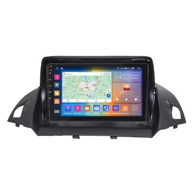 Штатная магнитола Lesko для Ford Escape III 2012-2015 экран 9" 4/64Gb CarPlay 4G Wi-Fi GPS Prime