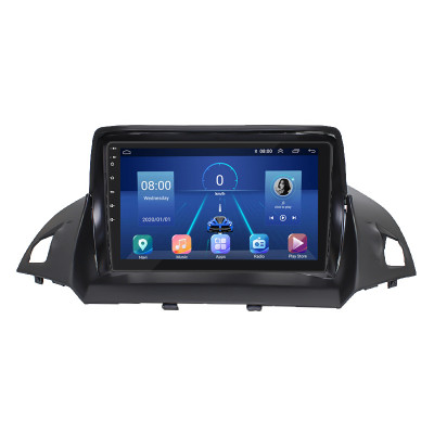 Штатная магнитола Lesko для Ford Kuga II Рестайлинг 2016-2019 экран 9" 2/32Gb Wi-Fi GPS Base