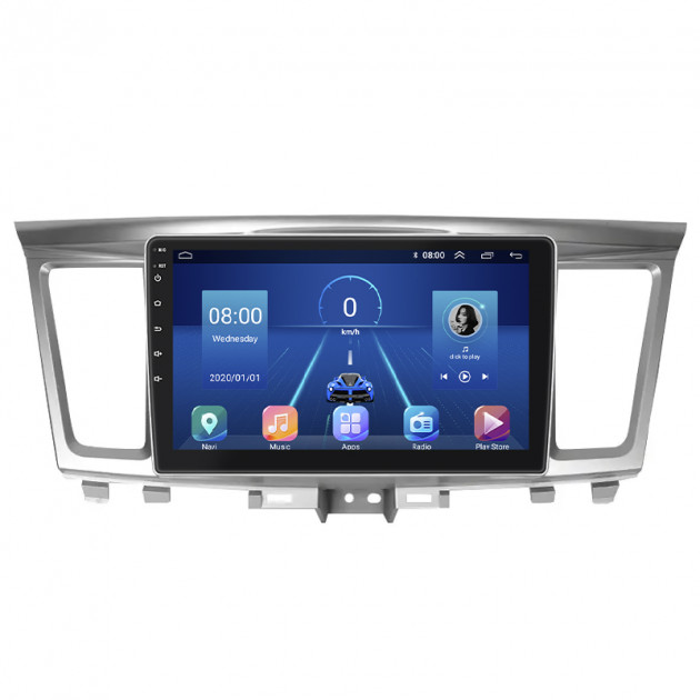 Штатная магнитола Lesko для Infiniti QX60 I 2013-2016 экран 9" 6/128Gb 4G Wi-Fi GPS Top