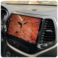 Штатная магнитола Lesko для Jeep Cherokee V (KL) 2013-2018 экран 10" 4/64Gb CarPlay 4G Wi-Fi GPS Prime