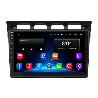 Штатная магнитола Lesko для Kia Picanto I 2004-2007 экран 9" 2/32Gb Wi-Fi GPS Base