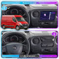 Штатная магнитола Lesko для Opel Movano B ver 2 2010-2019 экран 10" 2/32Gb 4G Wi-Fi GPS Top