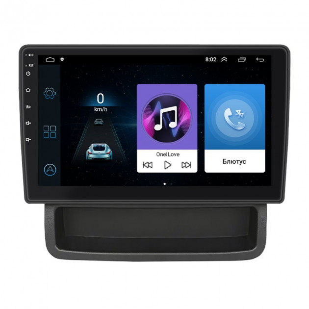 Штатная магнитола Lesko для Renault Trafic II Рестайлинг 2 2011-2014 экран 10" 1/16Gb Wi-Fi GPS Base