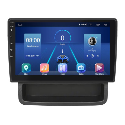 Штатная магнитола Lesko для Renault Trafic II Рестайлинг 2 2011-2014 экран 10" 4/64Gb 4G Wi-Fi GPS Top