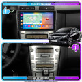 Штатная магнитола Lesko для Toyota Avensis II 2003-2006 экран 9" 2/32Gb CarPlay 4G Wi-Fi GPS Prime