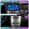 Штатная магнитола Lesko для Toyota Avensis II 2003-2006 экран 9" 2/32Gb 4G Wi-Fi GPS Top