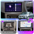 Штатная магнитола Lesko для Volkswagen Passat B6 2005-2010 экран 10" 1/16Gb Wi-Fi GPS Base
