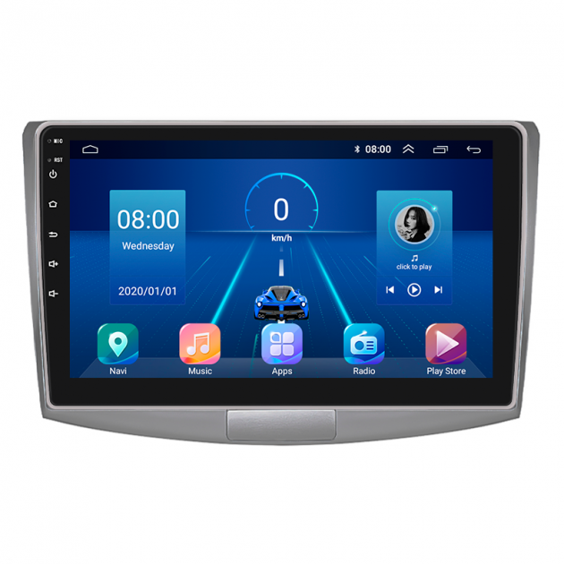 Штатная магнитола Lesko для Volkswagen Passat B7 2011-2015 экран 10" 4/32Gb 4G Wi-Fi GPS Top