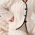 Женская тёплая пижама 5312 White костюм для дома XL