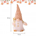 Новогодняя игрушка Рождественский Гном светящийся А9-9 30*10 Beige