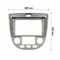 Переходная рамка Buick Excelle HRV 2004-2008 Chevrolet Lacetti 2004-2013 Nubira 2004-2008 Auto AC (6694) 9"