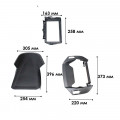 Переходная рамка Ford C-Max 2010-2019 Escape 2012-2019 Kuga 2013-2019 (6720) 9"