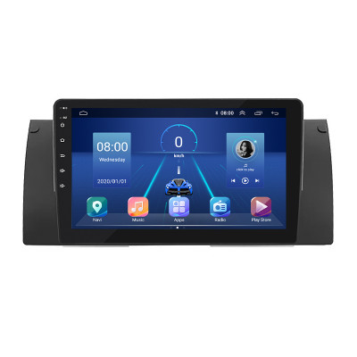 Штатная магнитола Lesko для BMW 5 серии IV (E39) 1995-2000 экран 9" 4/64Gb 4G Wi-Fi GPS Top