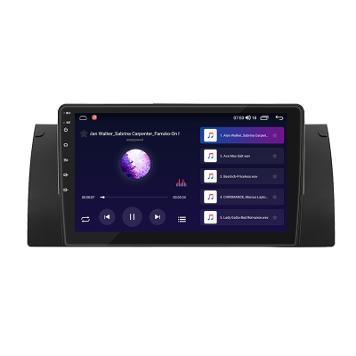 Штатная магнитола Lesko для BMW 5 серии IV (E39) Рестайлинг 2000-2004 экран 9" 2/32Gb CarPlay 4G Wi-Fi GPS Prime