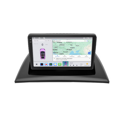 Штатная магнитола Lesko для BMW X3 I (E83) 2003-2006 экран 9" 4/64 QLED CarPlay 4G Wi-Fi GPS 360 Prime