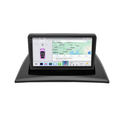 Штатная магнитола Lesko для BMW X3 I (E83) Рестайлинг 2006-2010 экран 9" 4/64 QLED CarPlay 4G Wi-Fi GPS 360 Prime