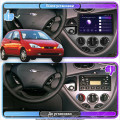 Штатная магнитола Lesko для Ford Focus I (North America) 1999-2004 экран 9" 2/32Gb 4G Wi-Fi GPS Top