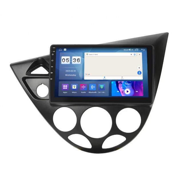 Штатная магнитола Lesko для Ford Focus I 1998-2001 экран 9" 4/64Gb CarPlay 4G Wi-Fi GPS Prime