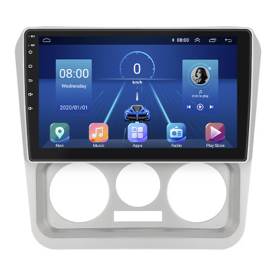 Штатная магнитола Lesko для Geely CK (Otaka) I Рестайлинг 2008-2016 экран 9" 6/128Gb 4G Wi-Fi GPS Top