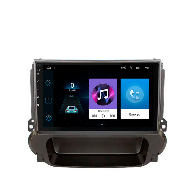 Штатная магнитола Lesko для Chevrolet Malibu VIII Рестайлинг 2013-2016 экран 9" 1/16Gb Wi-Fi GPS Base