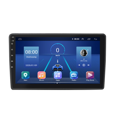 Штатная магнитола Lesko для Kia Cerato I ver 2 2004-2008 экран 9" 2/32Gb 4G Wi-Fi GPS Top