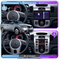 Штатная магнитола Lesko для Kia Cerato I ver 2 2004-2008 экран 9" 2/32Gb 4G Wi-Fi GPS Top