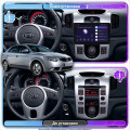 Штатная магнитола Lesko для Kia Cerato I ver 2 2004-2008 экран 9" 4/64Gb 4G Wi-Fi GPS Top