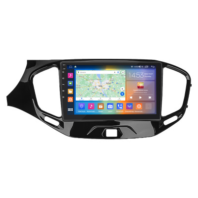 Штатная магнитола Lesko для LADA (ВАЗ) Vesta I 2015-н.в. экран 9" 4/64Gb CarPlay 4G Wi-Fi GPS Prime