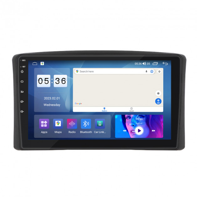 Штатная магнитола Lesko для Lexus LX II 1998-2002 экран 9" 2/32Gb CarPlay 4G Wi-Fi GPS Prime