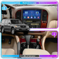 Штатная магнитола Lesko для Lexus LX II 1998-2002 экран 9" 4/64Gb 4G Wi-Fi GPS Top