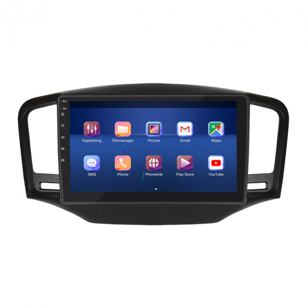 Штатная магнитола Lesko для MG 350  2010-2015 экран 9" 2/32Gb 4G Wi-Fi GPS Top