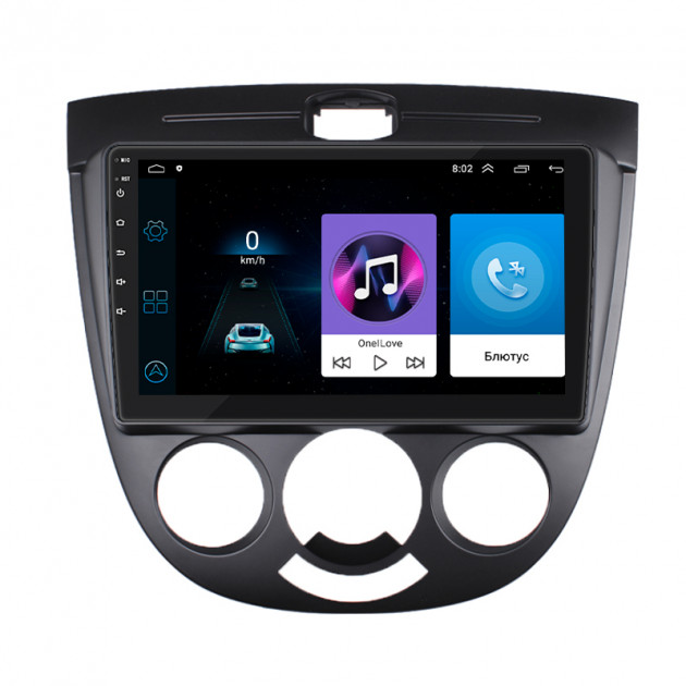 Штатная магнитола Lesko для Chevrolet Nubira  2003-2010 экран 9" 1/16Gb Wi-Fi GPS Base