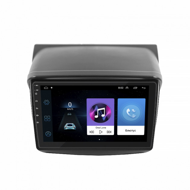 Штатная магнитола Lesko для Mitsubishi Challenger II Рестайлинг 2013-2015 экран 9" 2/32Gb Wi-Fi GPS Base