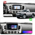 Штатная магнитола Lesko для Mitsubishi L200 IV Рестайлинг 2013-2015 экран 9" 2/32Gb Wi-Fi GPS Base