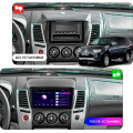 Штатная магнитола Lesko для Mitsubishi Pajero Sport II Рестайлинг 2013-2016 экран 9" 4/64Gb CarPlay 4G Wi-Fi GPS Prime