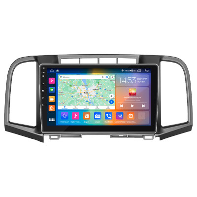 Штатная магнитола Lesko для Toyota Venza I 2008-2012 экран 9" 4/64Gb CarPlay 4G Wi-Fi GPS Prime