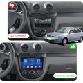 Штатная магнитола Lesko для Chevrolet Nubira  2003-2010 экран 9" 4/64Gb 4G Wi-Fi GPS Top