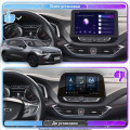 Штатная магнитола Lesko для Chevrolet Orlando I 2020-н.в. экран 9" 1/16Gb Wi-Fi GPS Base