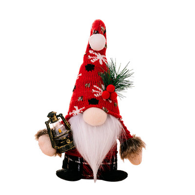 Новогодняя игрушка Рождественский Гном A6-10 24*7 Red
