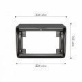 Переходная рамка Citroen Jumper 2011+ Peugeot Boxer 2011+ Fiat Ducato 2011+ (7591) 9"